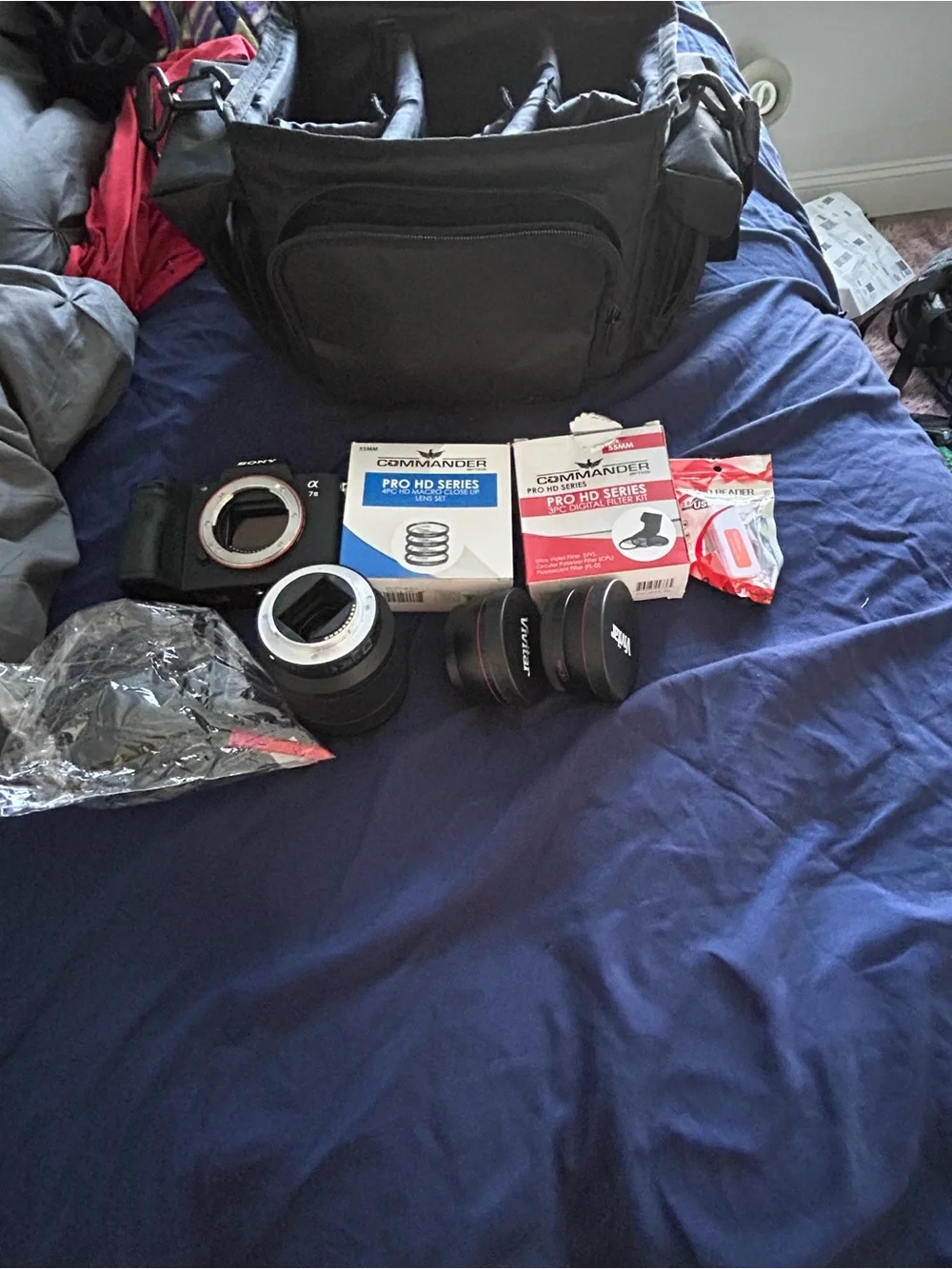 Sony Black Mirrorless Camera with FE 28-70mm Lens